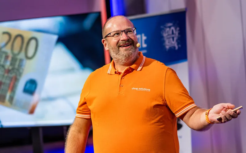 Joachim Nickel auf der OMT-Konferenz 2024